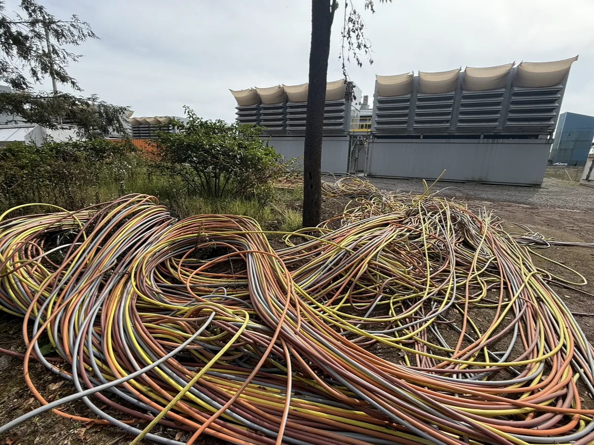 Coils of copper building wire — Augusta, GA