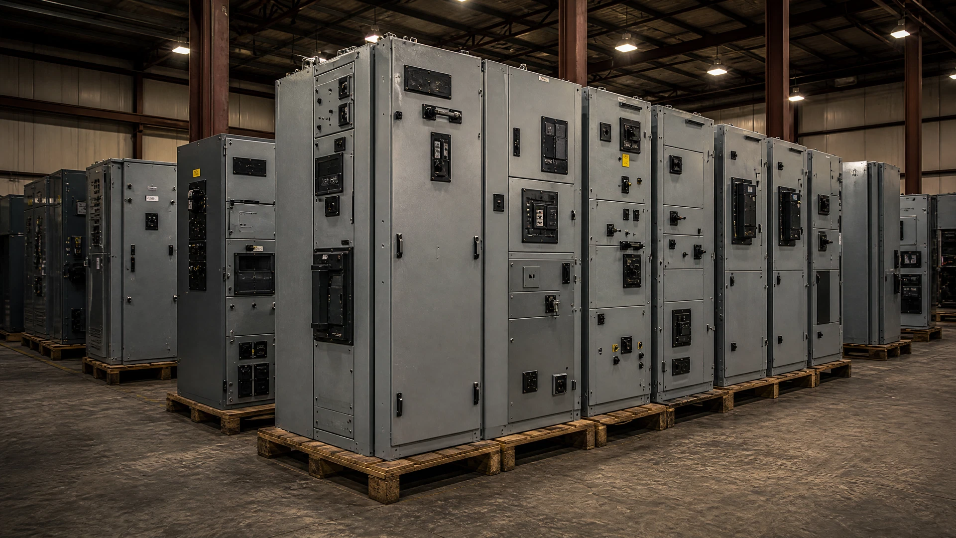 Illustrative motor control centers equipment